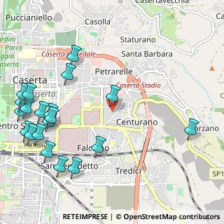 Mappa Via Francesco Marchesiello, 81100 Caserta CE, Italia (1.5455)