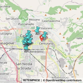 Mappa Via Francesco Marchesiello, 81100 Caserta CE, Italia (1.605)