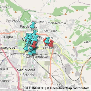 Mappa Via Francesco Marchesiello, 81100 Caserta CE, Italia (1.49211)
