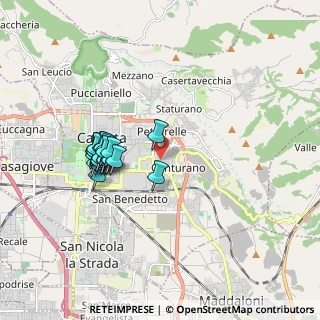 Mappa Via Francesco Marchesiello, 81100 Caserta CE, Italia (1.711)
