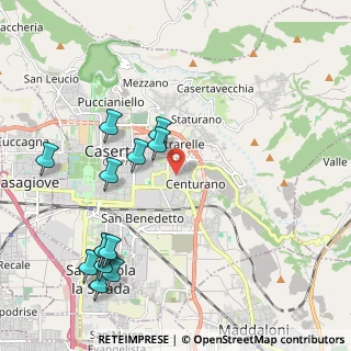 Mappa Via Francesco Marchesiello, 81100 Caserta CE, Italia (2.62846)