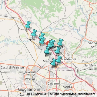 Mappa 81020 Casapulla CE, Italia (4.88692)