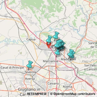 Mappa 81020 Casapulla CE, Italia (5.04308)