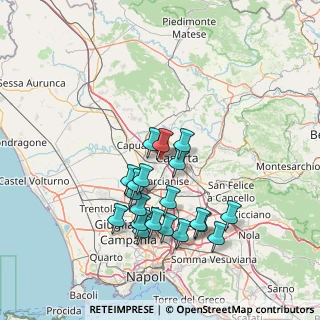 Mappa 81020 Casapulla CE, Italia (14.78)