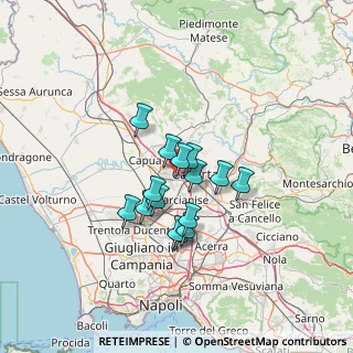 Mappa 81020 Casapulla CE, Italia (10.06733)