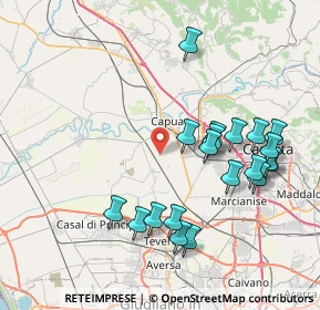 Mappa Via Colonna, 81043 Capua CE, Italia (8.759)