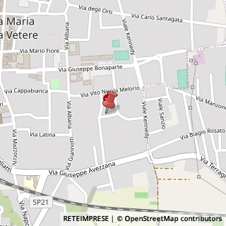 Mappa Via melorio 1, 81055 Santa Maria Capua Vetere, Caserta (Campania)