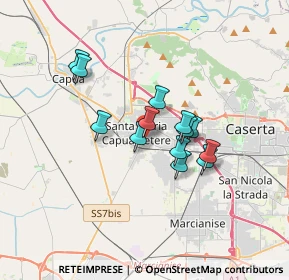 Mappa Via Cafora, 81055 Portico di Caserta CE, Italia (2.72154)