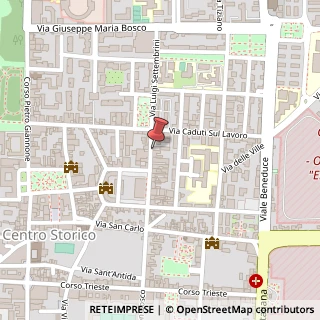 Mappa Via Francesco Ricciardi, 24, 81100 Caserta, Caserta (Campania)