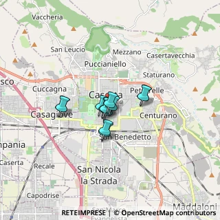 Mappa Via Ricciardi, 81100 Caserta CE, Italia (1.02083)