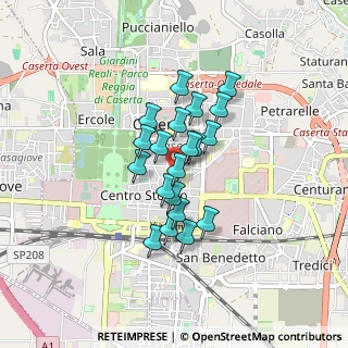 Mappa Via Ricciardi, 81100 Caserta CE, Italia (0.645)