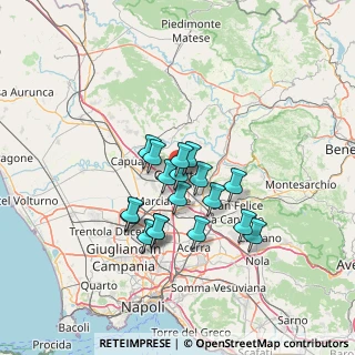 Mappa Via Ricciardi, 81100 Caserta CE, Italia (10.87444)