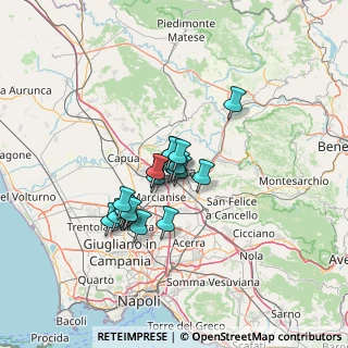 Mappa Via Ceccano Annibale Car. Da, 81100 Caserta CE, Italia (9.68842)