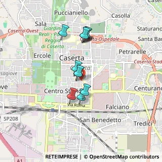 Mappa Via Ceccano Annibale Car. Da, 81100 Caserta CE, Italia (0.73455)