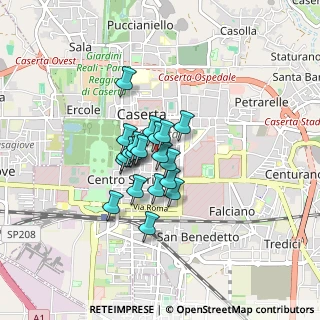 Mappa Via Ceccano Annibale Car. Da, 81100 Caserta CE, Italia (0.5475)