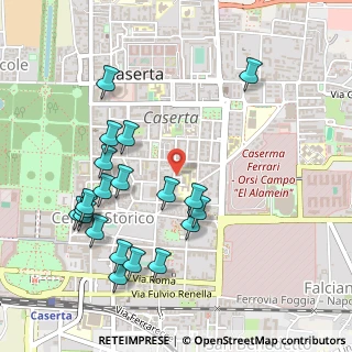 Mappa Via Ceccano Annibale Car. Da, 81100 Caserta CE, Italia (0.5905)