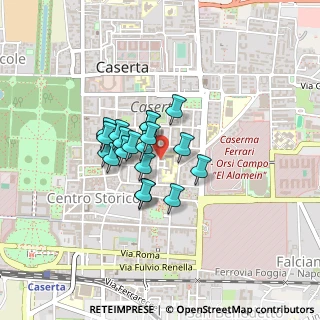 Mappa Via Ceccano Annibale Car. Da, 81100 Caserta CE, Italia (0.298)