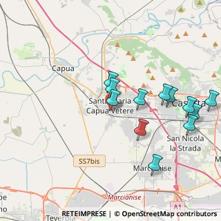 Mappa Via Mazzocchi, 81055 Santa Maria Capua Vetere CE, Italia (4.28917)