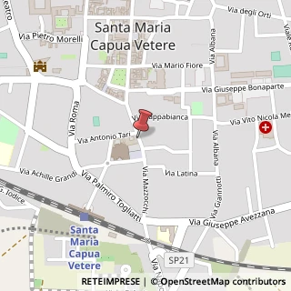 Mappa Via Mazzocchi, 5 Palazzo Melzi, 81055 Santa Maria Capua Vetere CE, Italia, 81055 Santa Maria Capua Vetere, Caserta (Campania)