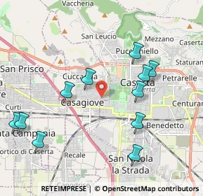 Mappa Via San Francesco di Paola, 81022 Casagiove CE, Italia (2.33091)