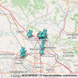Mappa Via San Francesco di Paola, 81022 Casagiove CE, Italia (5.21615)