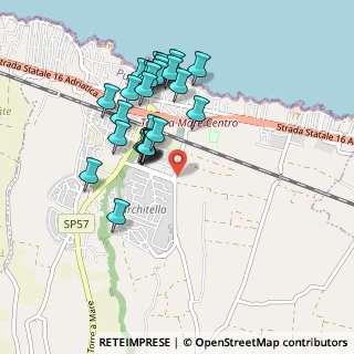 Mappa Via Coppa di Bari, 70016 Noicattaro BA, Italia (0.91889)