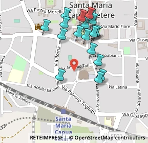 Mappa Via Antonio Tari, 81055 Santa Maria Capua Vetere CE, Italia (0.256)