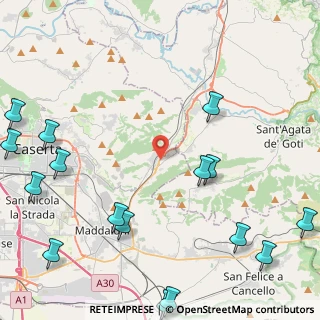 Mappa SS265, 81020 Valle di Maddaloni CE, Italia (6.90375)