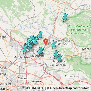 Mappa SS265, 81020 Valle di Maddaloni CE, Italia (6.53353)