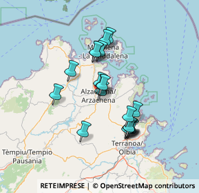 Mappa Complesso il Delfino, 07021 Arzachena SS, Italia (12.091)