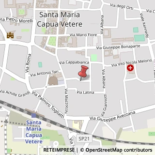 Mappa Via Fratelli De Simone, 26, 81055 Santa Maria Capua Vetere, Caserta (Campania)