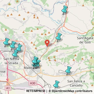 Mappa 81020 Valle di Maddaloni CE, Italia (5.99833)