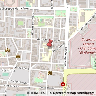 Mappa Via A. Ceccano, 2, 81100 Caserta, Caserta (Campania)