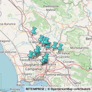 Mappa 81100 Casapulla CE, Italia (10.63267)