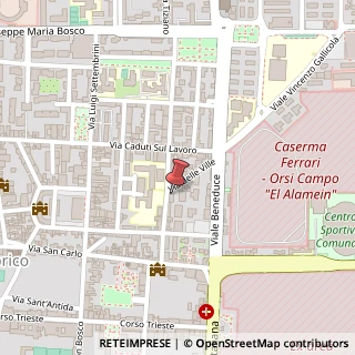 Mappa Via Michele Ferrara, 26, 81100 Caserta, Caserta (Campania)