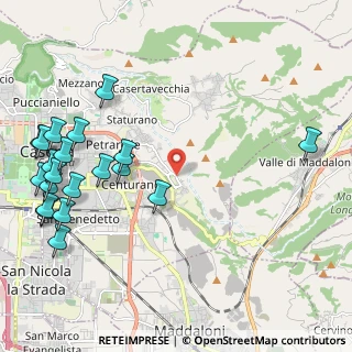 Mappa Via di Garzano Pozzo, 81100 Caserta CE, Italia (3.0315)