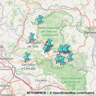 Mappa Via Roma, 82010 Bucciano BN, Italia (6.23417)