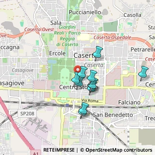 Mappa Piazza Luigi Vanvitelli, 81100 Caserta CE, Italia (0.73545)