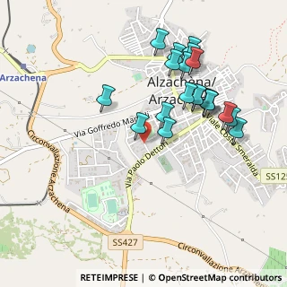 Mappa Via Ippolito Nievo, 07021 Arzachena SS, Italia (0.513)