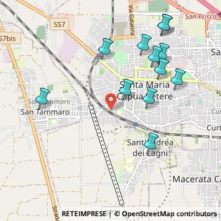 Mappa Via Michele Di Gennaro, 81055 Santa Maria Capua Vetere CE, Italia (1.25333)