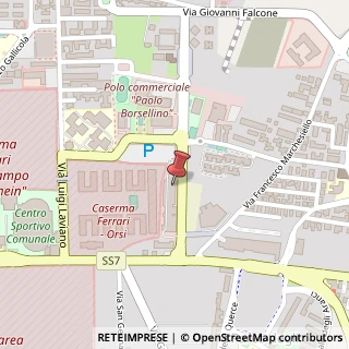 Mappa Via Paolo Borsellino, 39, 81100 Caserta, Caserta (Campania)