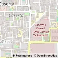 Karte Caserta