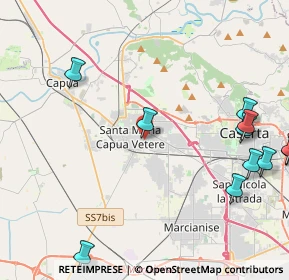 Mappa Piazza Andrea Angiulli, 81055 Santa Maria Capua Vetere CE, Italia (6.08)