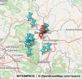 Mappa 82010 San Leucio del Sannio BN, Italia (10.42125)