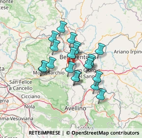 Mappa 82010 San Leucio del Sannio BN, Italia (10.5735)