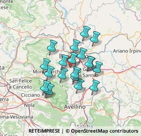 Mappa 82010 San Leucio del Sannio BN, Italia (10.947)