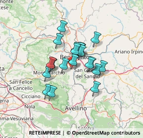 Mappa 82010 San Leucio del Sannio BN, Italia (10.2235)