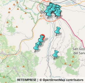 Mappa 82010 San Leucio del Sannio BN, Italia (4.742)