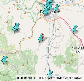 Mappa 82010 San Leucio del Sannio BN, Italia (6.152)