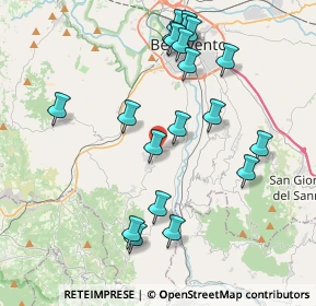 Mappa 82010 San Leucio del Sannio BN, Italia (4.4575)